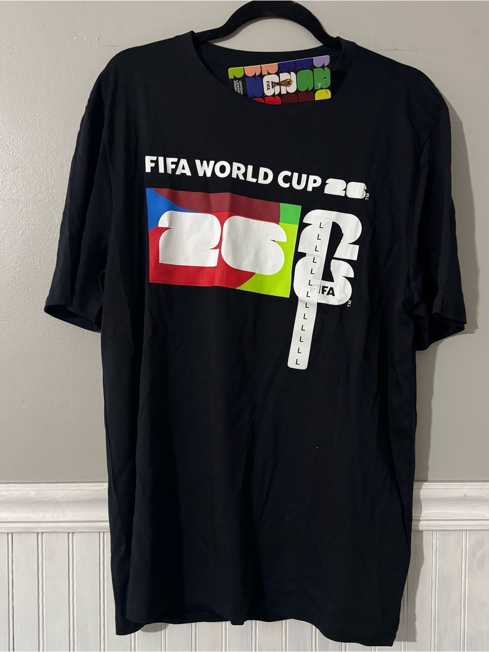 FIFA World Cup 2026 Host City Officially Licensed T-Shirt Men’s L Soccer NWT